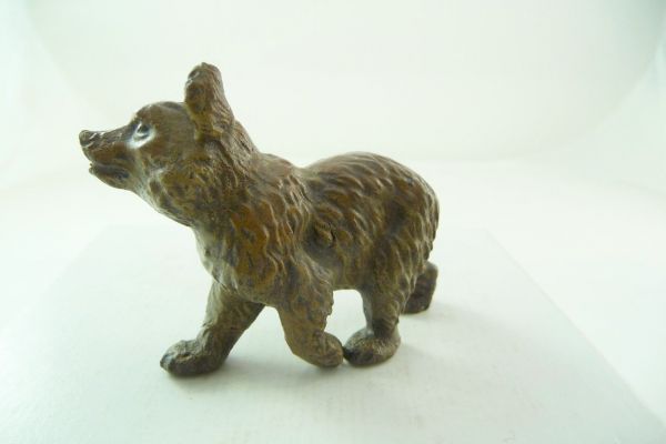 Lineol Young brown bear - great figure, top condition, nice painting
