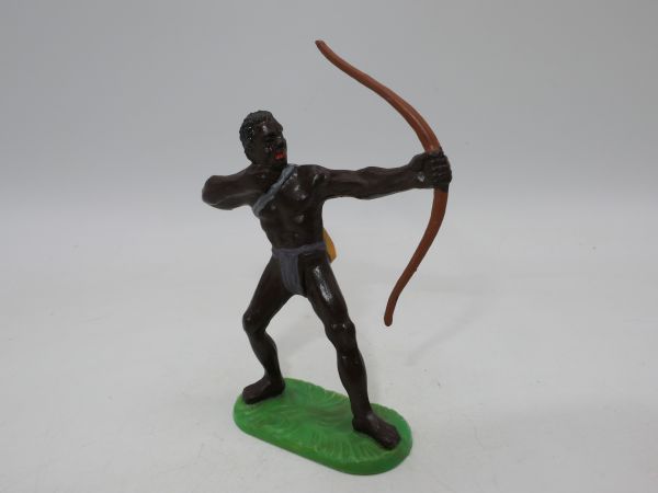 Elastolin 7 cm Afrikaner stehend mit Bogen, Nr. 8208