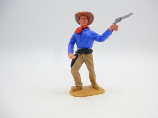 Timpo Toys Cowboy 2nd version standing with pistol