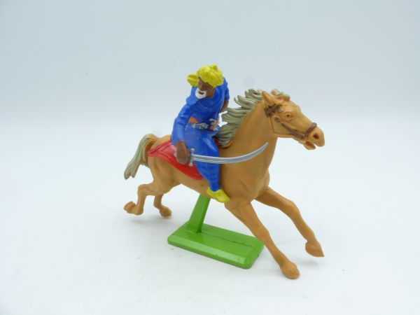 Britains Deetail Arab on horseback, holding sabre sideways