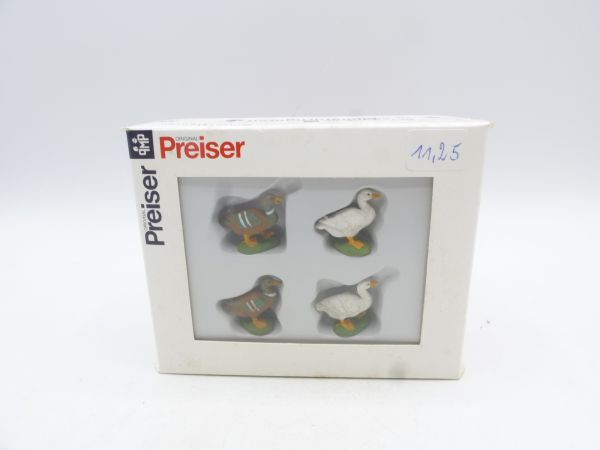 Preiser 4 ducks - orig. packaging, brand new