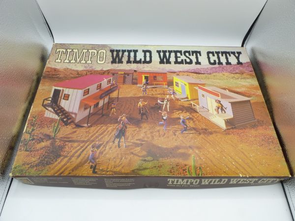 Timpo Toys Wild West City, No. 260 - orig. packaging, contents complete