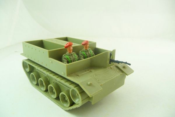 Timpo Toys Panzer mit Englischer Besatzung (rotes Barett)