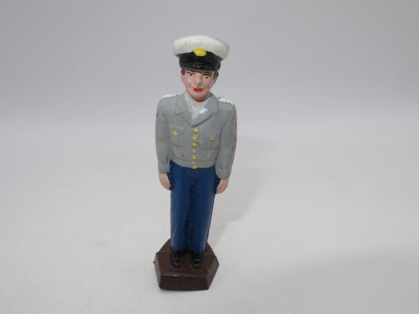 Naval officer standing