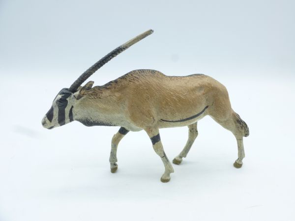 Lineol Oryx antelope - antlers ok, stress cracks, see photos