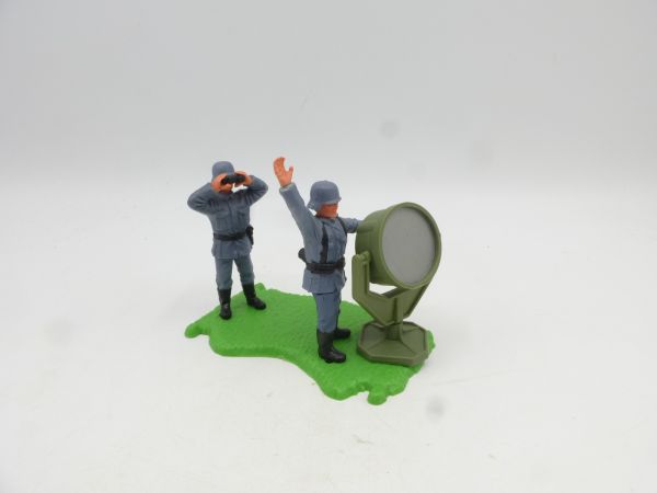 Timpo Toys Minidiorama Deutsche mit Scheinwerferstellung