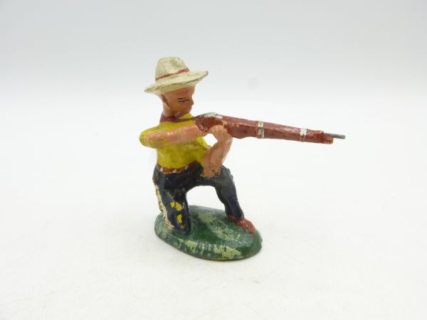 Durso Cowboy kniend schießend - bespielt, siehe Fotos