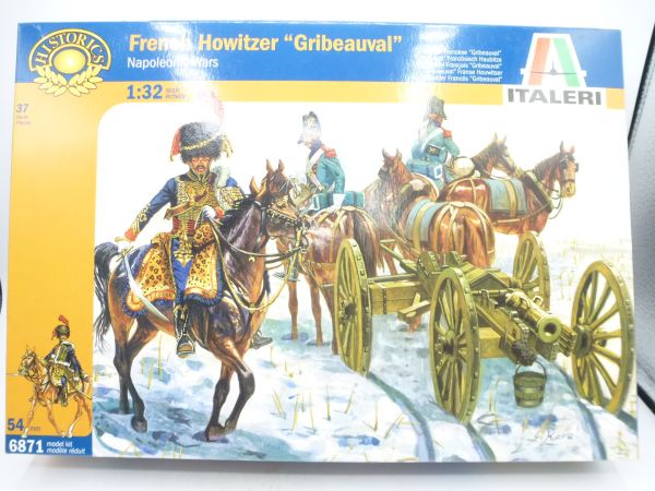Italeri 1:32 French Howitzer "Gribeauval" (Nap. Wars), Nr. 6871