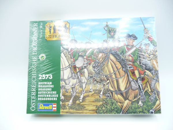 Revell 1:72 Austrian Dragoons (7 Years War), No. 2573 - orig. packaging, shrink wrapped