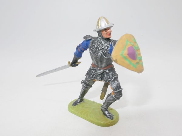 Elastolin 7 cm Knight defending, No. 8940, painting 2