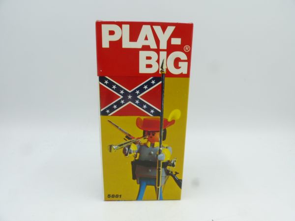 PLAY-BIG Southerner, soldier with flag, No. 5881