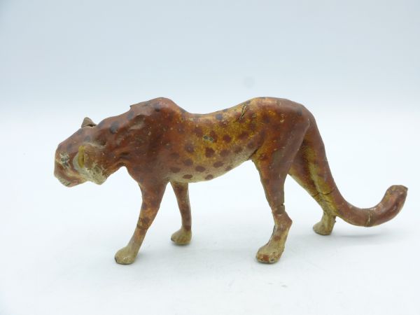 Lineol Cheetah striding - rare 20s original figure