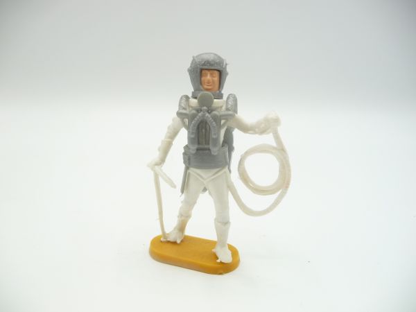 Cherilea Astronaut (weiß/silber) mit Spitzhacke + Schlauch
