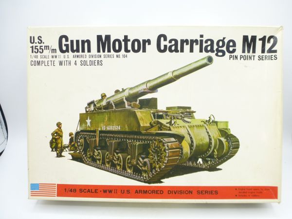 Bandai 1:48 "US 155 mm Gun Motor Carriage M12", No. 8289 - orig. packaging
