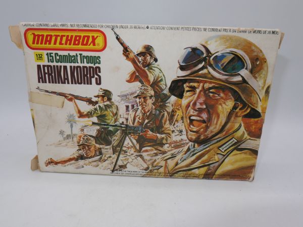 Matchbox 1:32 Combat Troops Afrika Korps, P-6004 - orig. packaging, complete