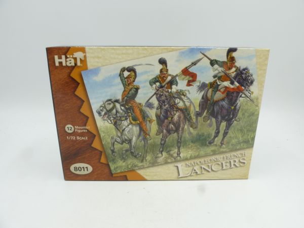 HäT 1:72 French light Lancers, No. 8011 - orig. packaging, on cast