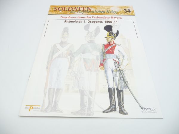 del Prado Booklet No. 34 Captain 1st Dragoon 1806-11