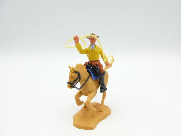 Timpo Toys Cowboy 2. Version reitend mit Lasso