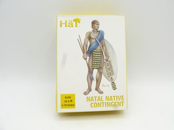 HäT 1:72 Native Natal Contingent, No. 8192 - orig. packaging, on cast