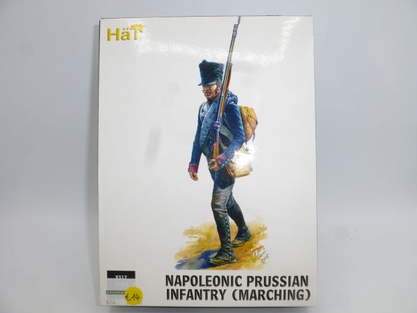 HäT 1:32 Prussian Infantry (Marching), No. 9317 - orig. packaging, on cast
