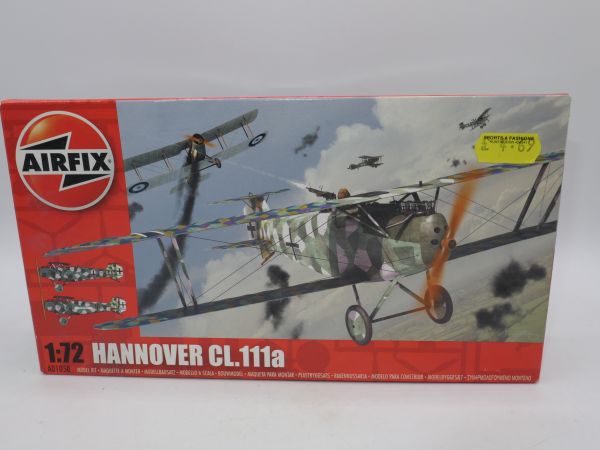 Airfix 1:72 Red Box: Hannover CL 111a, Nr. 1050 - OVP, verschlossene Box