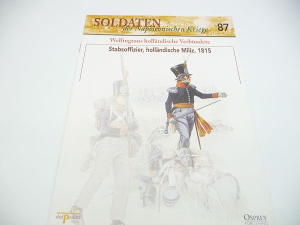del Prado Booklet No. 87, Staff officer Dutch militia