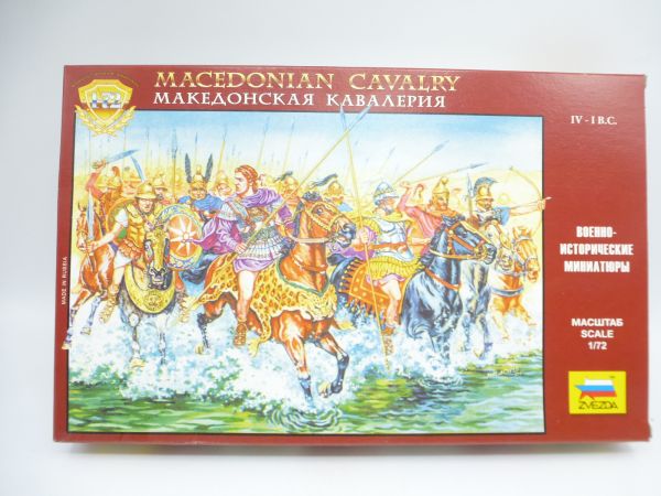 Zvezda 1:72 Macedonian Cavalry, Nr. 8007 - OVP