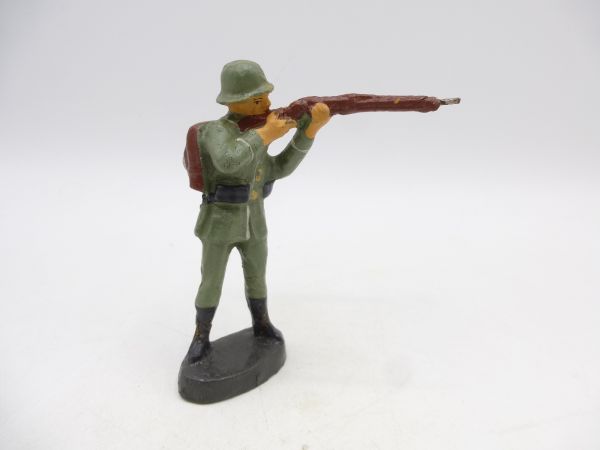 DURO Soldat stehend schießend - mit kleinem Spannungsriss