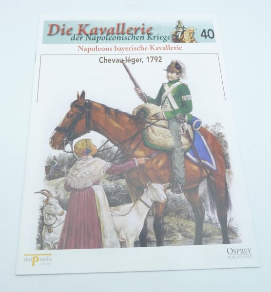 del Prado Booklet No. 40 Chevau-léger 1792, Nap. Bavarian cavalry