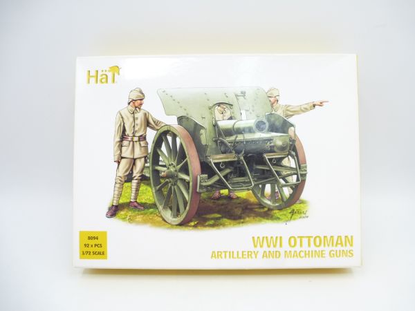 HäT 1:72 WW I Ottoman Artillery and Machine Guns, No. 8094
