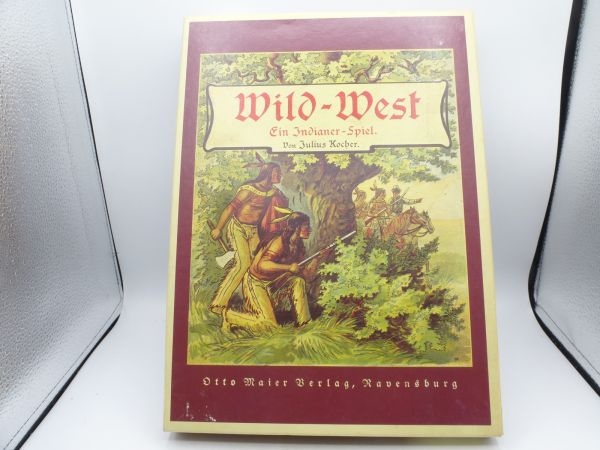 Wild West "An Indian Game" by Julius Kocher - orig. packaging
