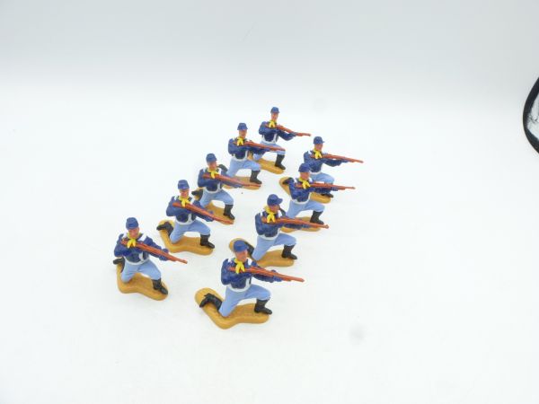 Timpo Toys 10 Northerners 2nd version kneeling shooting
