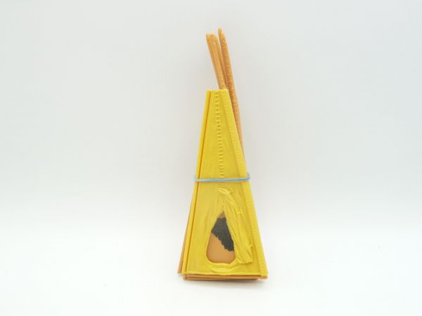 Timpo Toys Steckzelt 7-teilig, beige mit gelbem Eingang