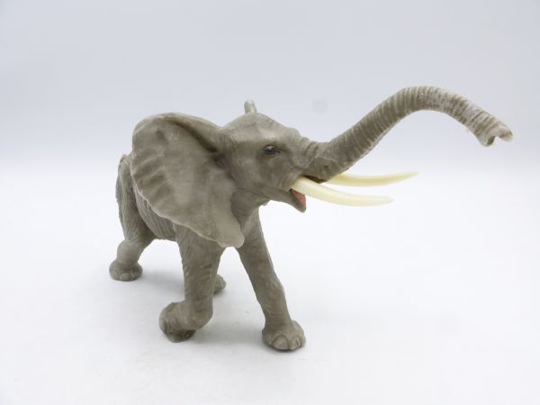 Elastolin Weichplastik Elefant laufend - frühe Figur