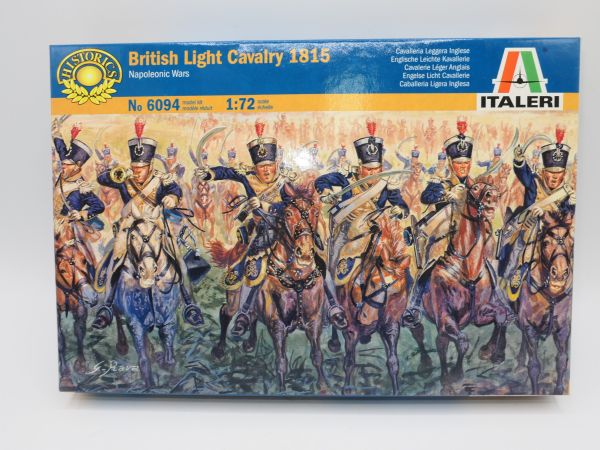 Italeri 1:72 British Light Cavalry (Nap. Wars), Nr. 6094 - OVP, am Guss