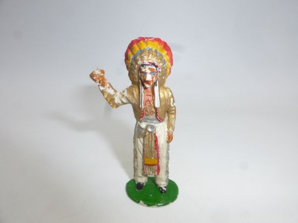 Timpo Toys Solid Indianer stehend - Zustand siehe Fotos