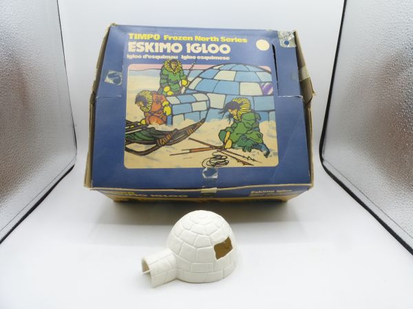 Timpo Toys Originalbox für Eskimo Iglus (inkl. Einem Iglu ohne Fenster)
