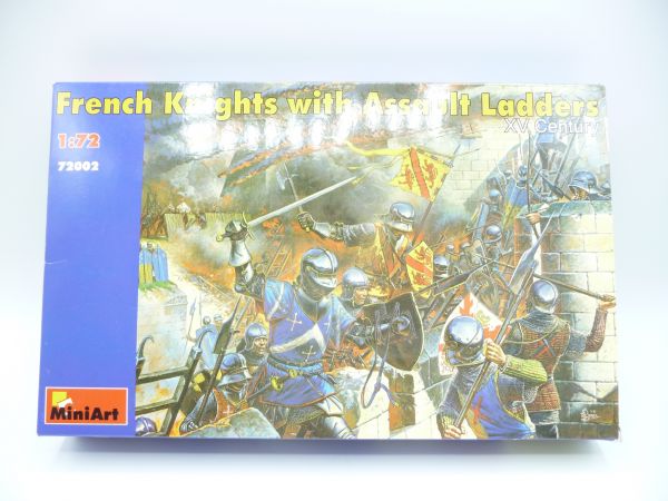 XV Century: French Knights with Assault Ladders, No. 72002 - orig. packaging
