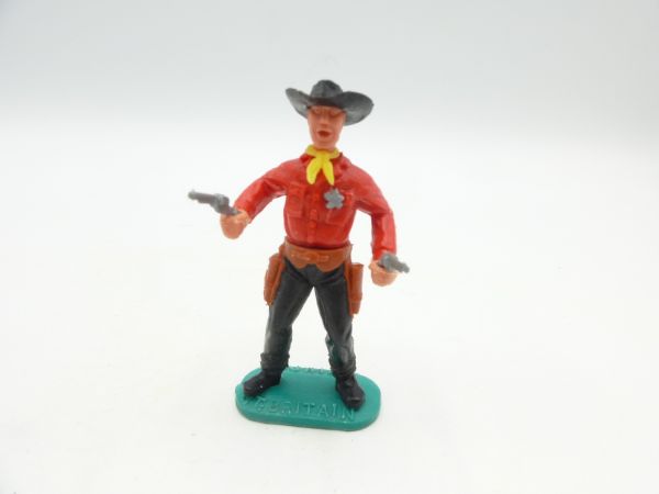 Timpo Toys Sheriff 2. Version, rot