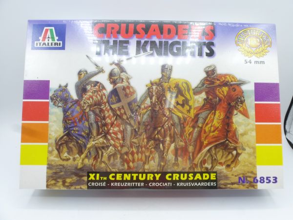 Italeri 1:32 XIth Century Crusade, Crusaders The Knights, Nr. 6853 - OVP