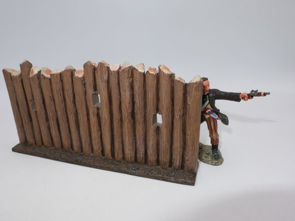 King & Country Palisade for K+C Wild West scene (length 15.5 cm, height 8 cm)