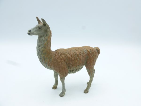 Lineol Llama, light brown - great painting, very good condition