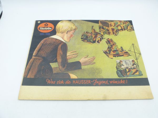 Elastolin Katalog 1935-1936 (original!), 29 Seiten - extrem selten