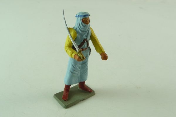 Starlux Arab standing light-blue/yellow with sabre