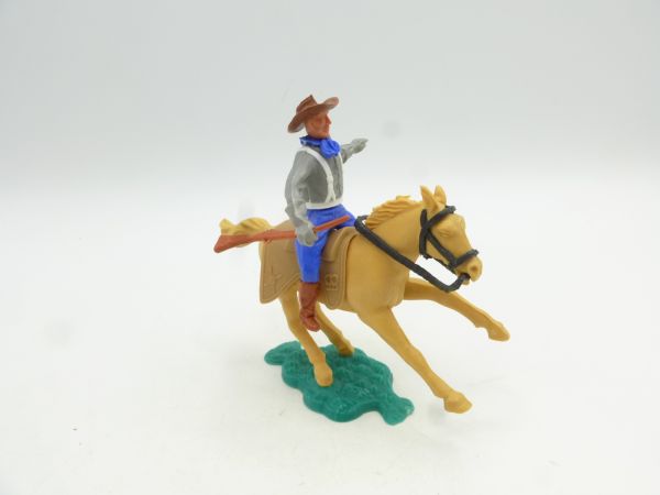 Timpo Toys Southerner 1st version riding, rifle sideways