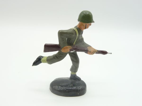 Durso Soldat rennend mit Gewehr