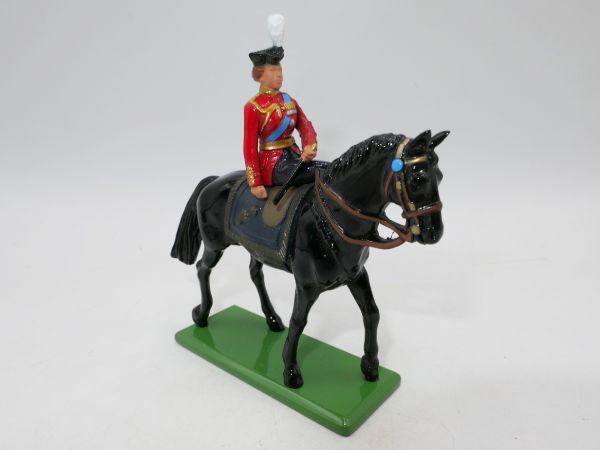 Britains Metall Queen Elisabeth zu Pferd / Damensitz (made in China)