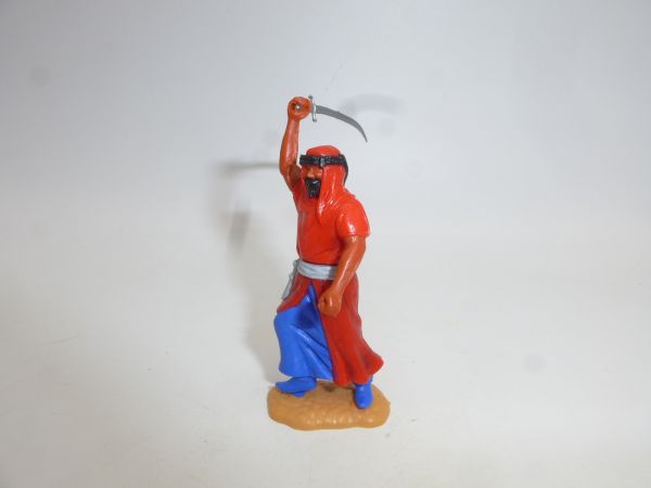 Timpo Toys Arab variant red/red/blue, grey belt - original figure