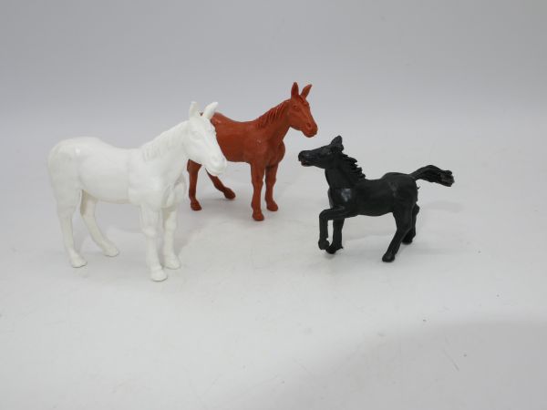 Timpo Toys Weidepferde (2 Ponys + 1 Fohlen)