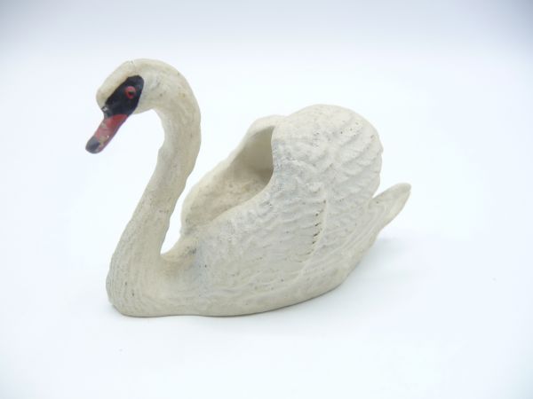 Lineol Swan, white - top condition, fantastic painting